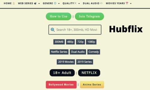 Hubflix | Download 300MB, 480p,720p,1080p Hindi Dubbed Movies