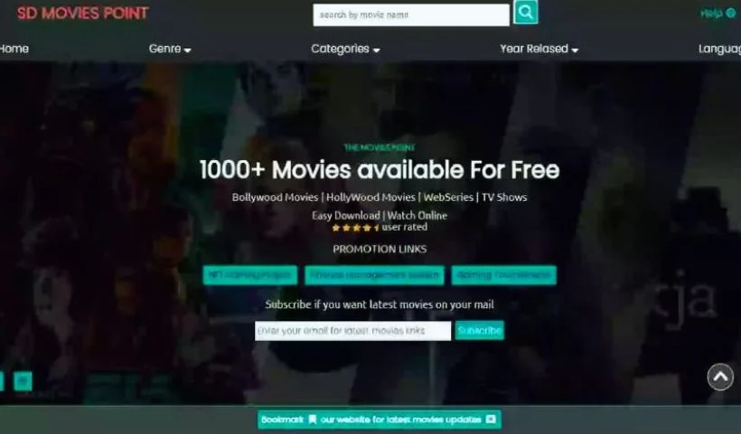 SDMoviesPoint 2022- Latest Free HD Movies Free Download For Mobiles & PC