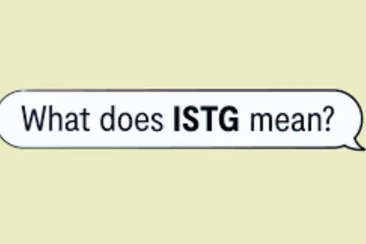 What Does ISTG Mean In Text